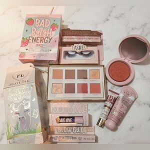 P.louise Bundle Eyeshadow Palette with Cream Blusher and Lip Conditioner Set